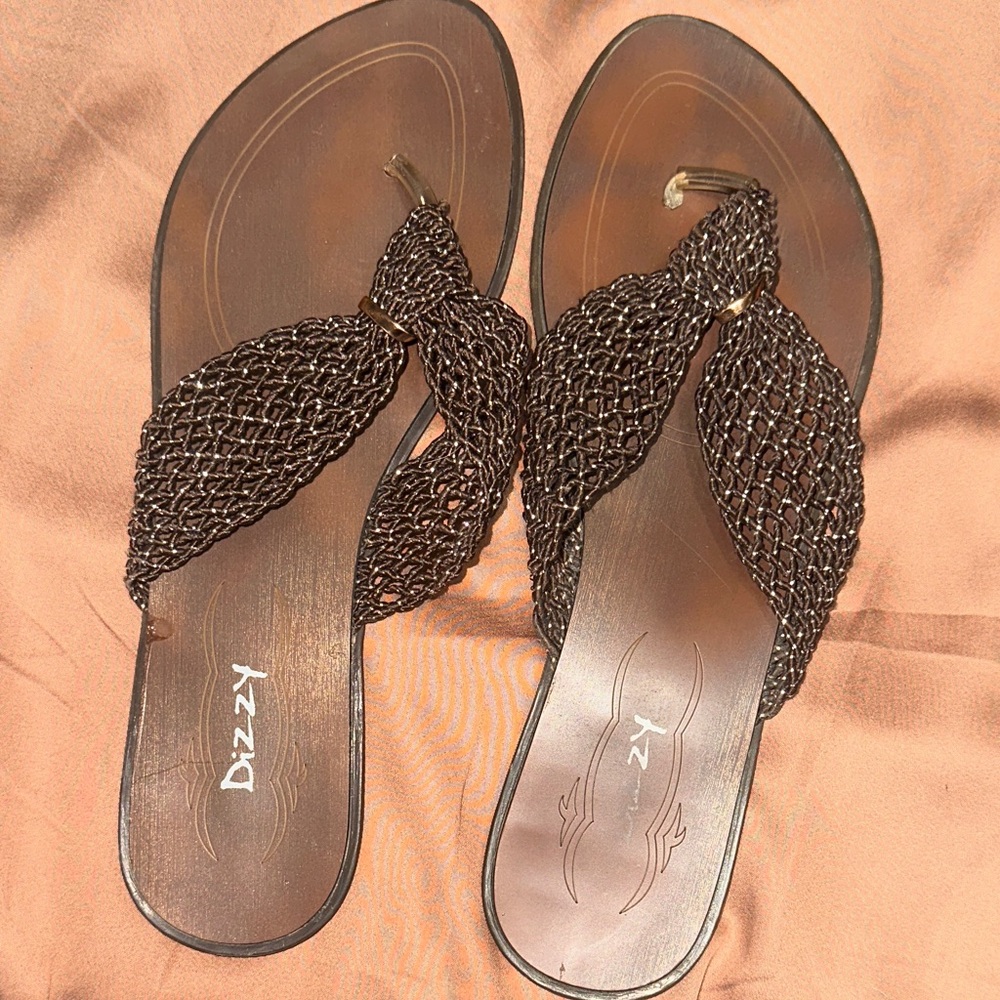 Dizzy Women's Dark Brown Sandals